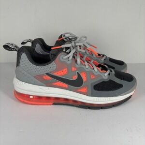 Nike Air Max Sequent 4.5 Running Shoes Gray Orange Mens Size 8.5
